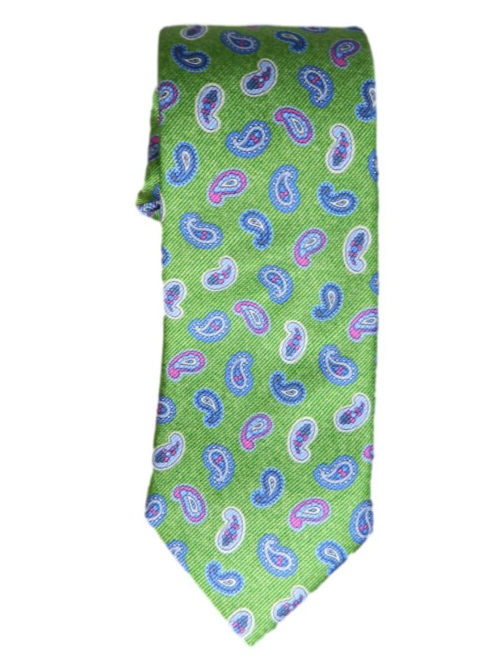 David Donahue $135 Green Necktie NWT!